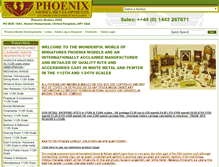 Tablet Screenshot of phoenixmodeldevelopments.com